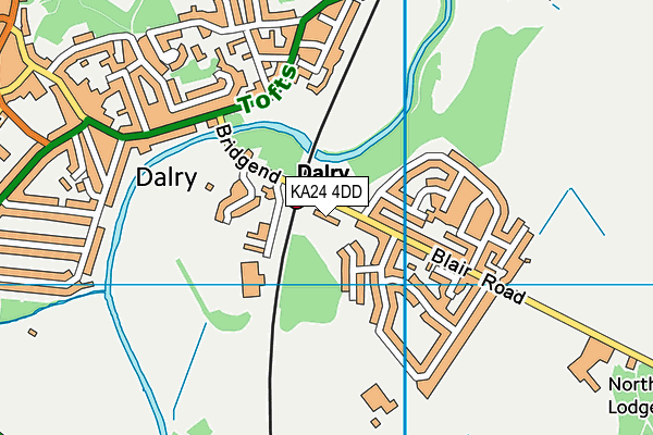 KA24 4DD map - OS VectorMap District (Ordnance Survey) KA24 4DD map - OS VectorMap District (Ordnance Survey)