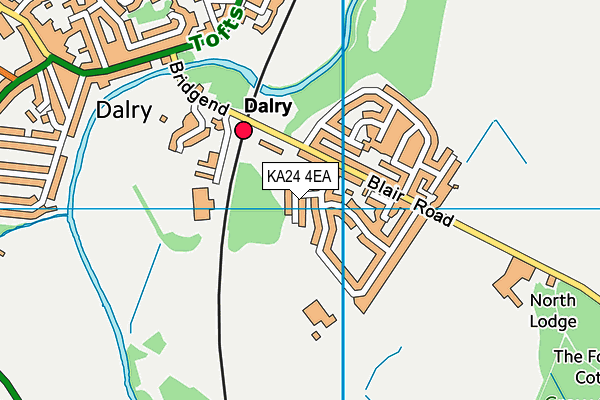 KA24 4EA map - OS VectorMap District (Ordnance Survey) KA24 4EA map - OS VectorMap District (Ordnance Survey)