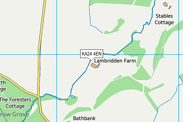 KA24 4EN map - OS VectorMap District (Ordnance Survey) KA24 4EN map - OS VectorMap District (Ordnance Survey)