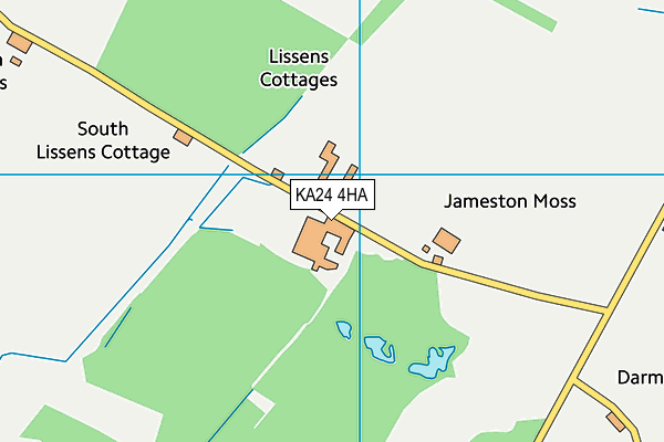 KA24 4HA map - OS VectorMap District (Ordnance Survey) KA24 4HA map - OS VectorMap District (Ordnance Survey)