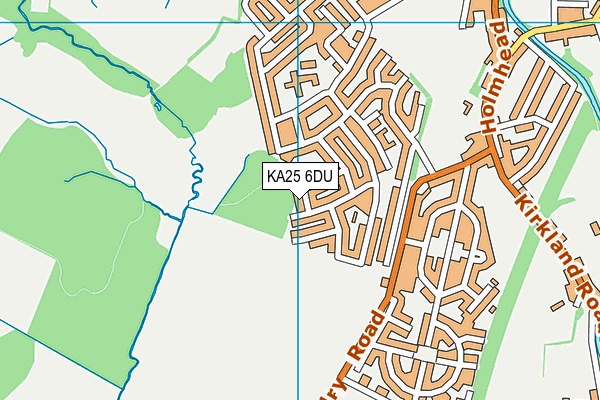 KA25 6DU map - OS VectorMap District (Ordnance Survey) KA25 6DU map - OS VectorMap District (Ordnance Survey)