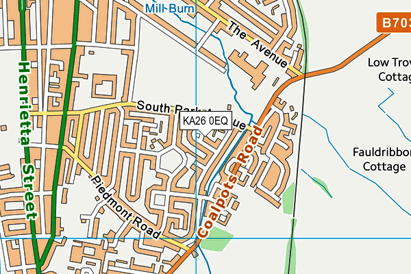 KA26 0EQ map - OS VectorMap District (Ordnance Survey) KA26 0EQ map - OS VectorMap District (Ordnance Survey)