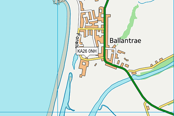 KA26 0NH map - OS VectorMap District (Ordnance Survey) KA26 0NH map - OS VectorMap District (Ordnance Survey)