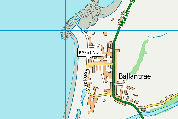 KA26 0NQ map - OS VectorMap District (Ordnance Survey) KA26 0NQ map - OS VectorMap District (Ordnance Survey)