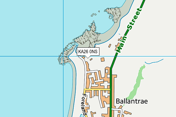 KA26 0NS map - OS VectorMap District (Ordnance Survey) KA26 0NS map - OS VectorMap District (Ordnance Survey)