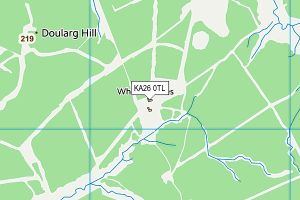 KA26 0TL map - OS VectorMap District (Ordnance Survey) KA26 0TL map - OS VectorMap District (Ordnance Survey)