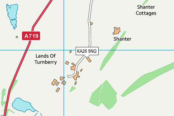 KA26 9NQ map - OS VectorMap District (Ordnance Survey) KA26 9NQ map - OS VectorMap District (Ordnance Survey)