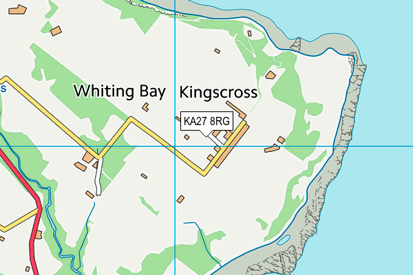 KA27 8RG map - OS VectorMap District (Ordnance Survey) KA27 8RG map - OS VectorMap District (Ordnance Survey)