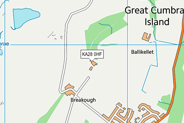 KA28 0HF map - OS VectorMap District (Ordnance Survey) KA28 0HF map - OS VectorMap District (Ordnance Survey)