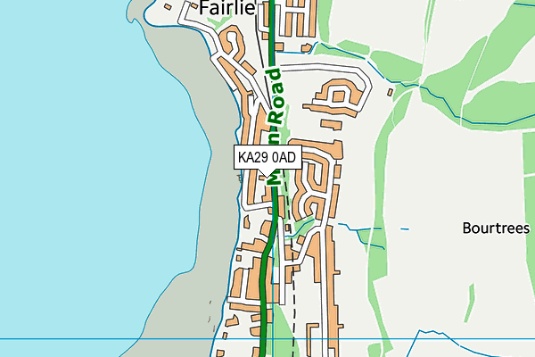 KA29 0AD map - OS VectorMap District (Ordnance Survey) KA29 0AD map - OS VectorMap District (Ordnance Survey)