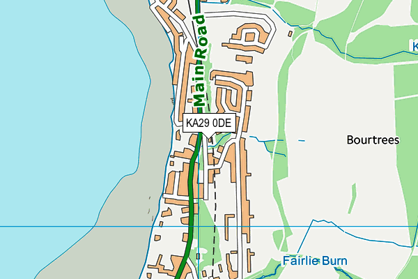 KA29 0DE map - OS VectorMap District (Ordnance Survey) KA29 0DE map - OS VectorMap District (Ordnance Survey)