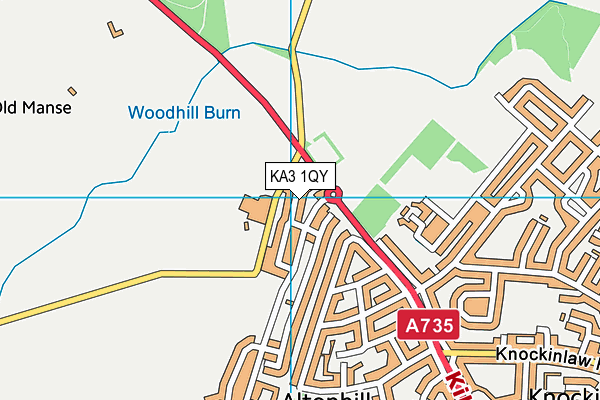 KA3 1QY map - OS VectorMap District (Ordnance Survey)