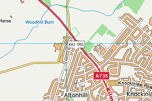 KA3 1RG map - OS VectorMap District (Ordnance Survey) KA3 1RG map - OS VectorMap District (Ordnance Survey)