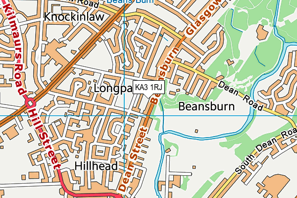 KA3 1RJ map - OS VectorMap District (Ordnance Survey) KA3 1RJ map - OS VectorMap District (Ordnance Survey)