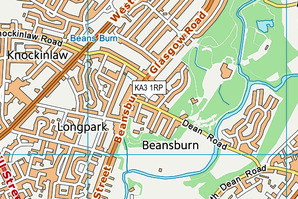 KA3 1RP map - OS VectorMap District (Ordnance Survey) KA3 1RP map - OS VectorMap District (Ordnance Survey)