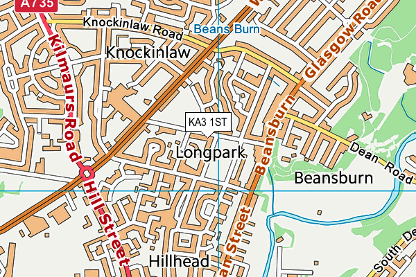 KA3 1ST map - OS VectorMap District (Ordnance Survey) KA3 1ST map - OS VectorMap District (Ordnance Survey)