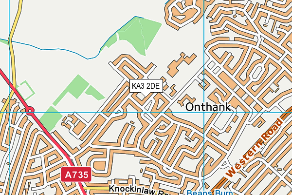 KA3 2DE map - OS VectorMap District (Ordnance Survey) KA3 2DE map - OS VectorMap District (Ordnance Survey)