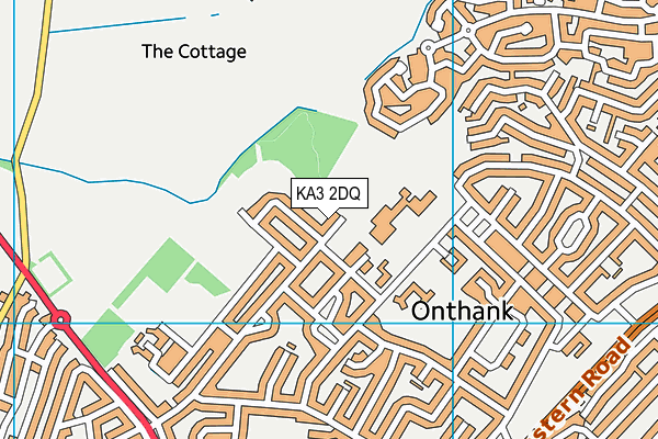 KA3 2DQ map - OS VectorMap District (Ordnance Survey) KA3 2DQ map - OS VectorMap District (Ordnance Survey)
