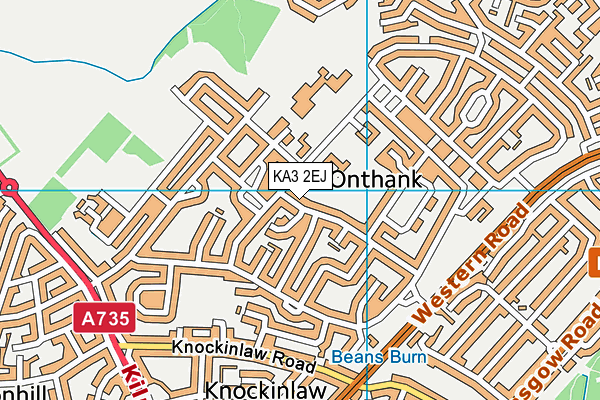 KA3 2EJ map - OS VectorMap District (Ordnance Survey) KA3 2EJ map - OS VectorMap District (Ordnance Survey)