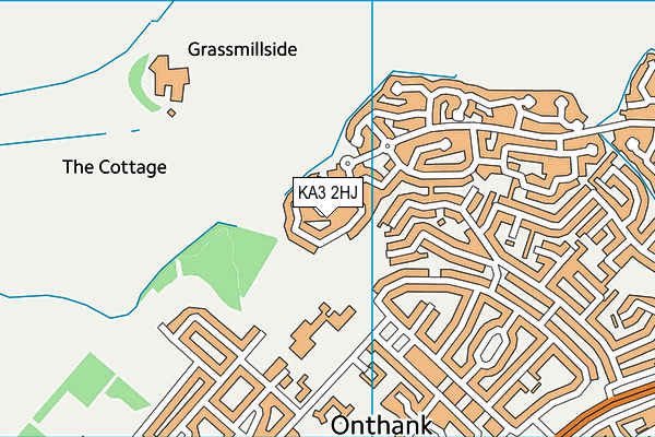 KA3 2HJ map - OS VectorMap District (Ordnance Survey) KA3 2HJ map - OS VectorMap District (Ordnance Survey)