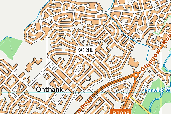 KA3 2HU map - OS VectorMap District (Ordnance Survey) KA3 2HU map - OS VectorMap District (Ordnance Survey)