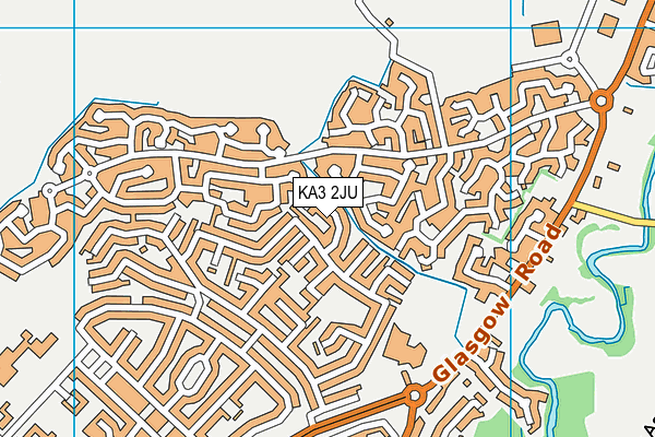 KA3 2JU map - OS VectorMap District (Ordnance Survey) KA3 2JU map - OS VectorMap District (Ordnance Survey)