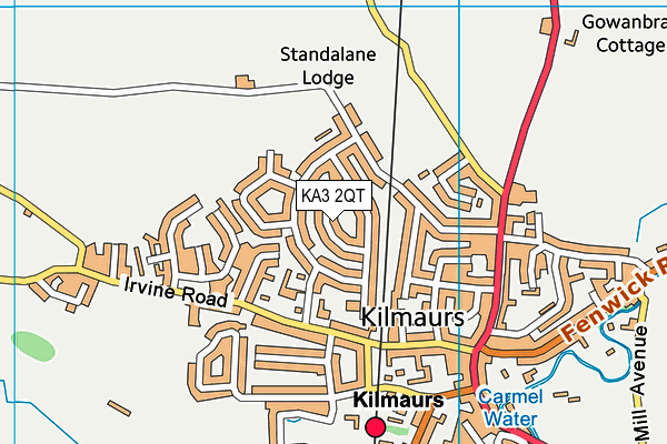 KA3 2QT map - OS VectorMap District (Ordnance Survey) KA3 2QT map - OS VectorMap District (Ordnance Survey)