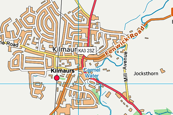 KA3 2SZ map - OS VectorMap District (Ordnance Survey) KA3 2SZ map - OS VectorMap District (Ordnance Survey)