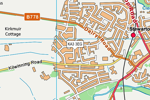 KA3 3EG map - OS VectorMap District (Ordnance Survey)