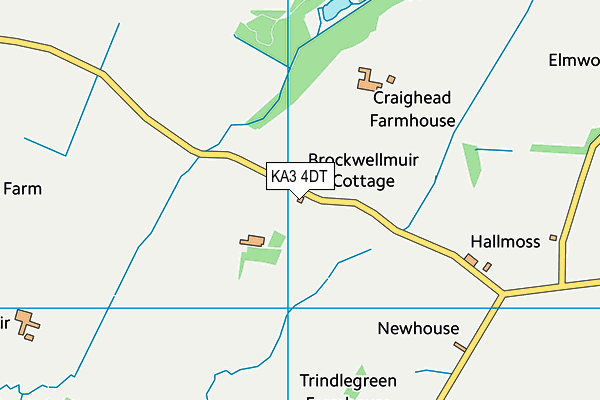 KA3 4DT map - OS VectorMap District (Ordnance Survey) KA3 4DT map - OS VectorMap District (Ordnance Survey)