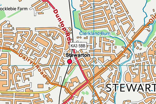 KA3 5BB map - OS VectorMap District (Ordnance Survey) KA3 5BB map - OS VectorMap District (Ordnance Survey)