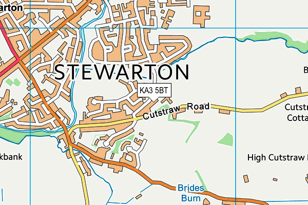 KA3 5BT map - OS VectorMap District (Ordnance Survey) KA3 5BT map - OS VectorMap District (Ordnance Survey)