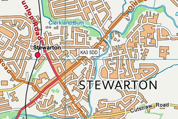 KA3 5DD map - OS VectorMap District (Ordnance Survey)