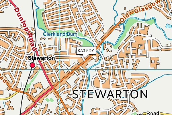 KA3 5DY map - OS VectorMap District (Ordnance Survey)