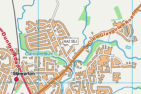 KA3 5EJ map - OS VectorMap District (Ordnance Survey) KA3 5EJ map - OS VectorMap District (Ordnance Survey)