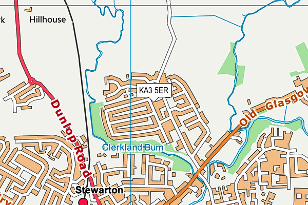 KA3 5ER map - OS VectorMap District (Ordnance Survey)