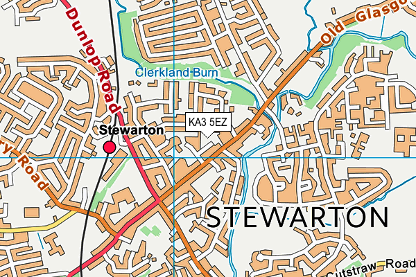 KA3 5EZ map - OS VectorMap District (Ordnance Survey)