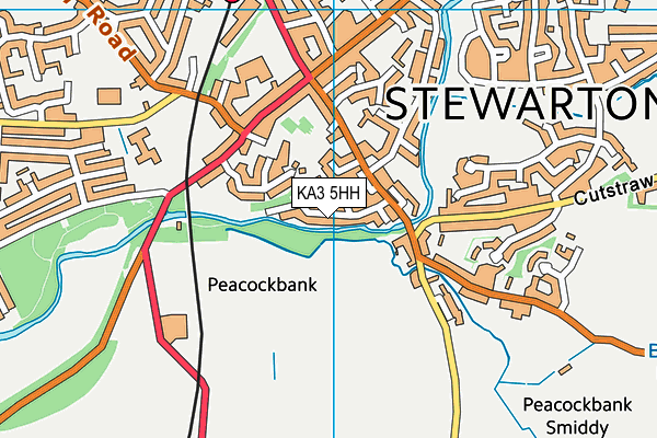 KA3 5HH map - OS VectorMap District (Ordnance Survey) KA3 5HH map - OS VectorMap District (Ordnance Survey)
