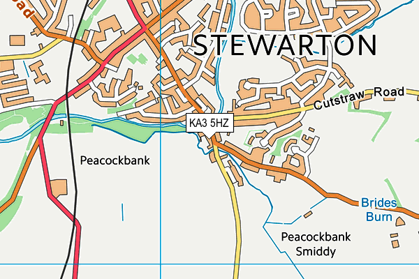 KA3 5HZ map - OS VectorMap District (Ordnance Survey) KA3 5HZ map - OS VectorMap District (Ordnance Survey)