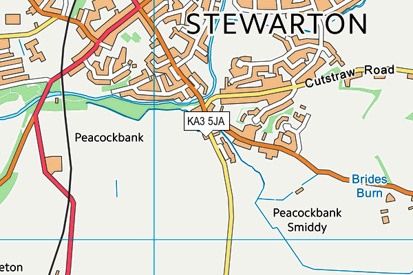 KA3 5JA map - OS VectorMap District (Ordnance Survey) KA3 5JA map - OS VectorMap District (Ordnance Survey)