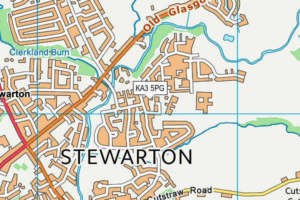 KA3 5PG map - OS VectorMap District (Ordnance Survey)