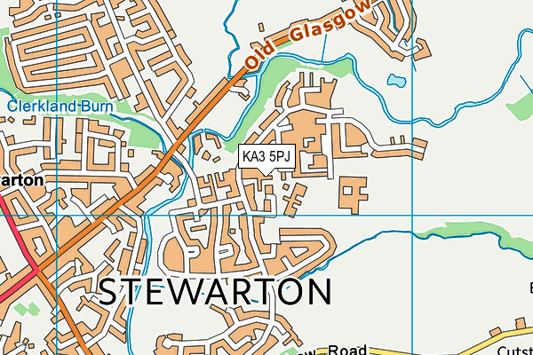 KA3 5PJ map - OS VectorMap District (Ordnance Survey) KA3 5PJ map - OS VectorMap District (Ordnance Survey)
