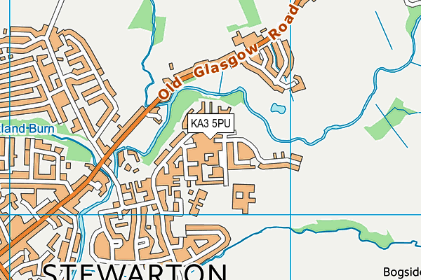 KA3 5PU map - OS VectorMap District (Ordnance Survey) KA3 5PU map - OS VectorMap District (Ordnance Survey)