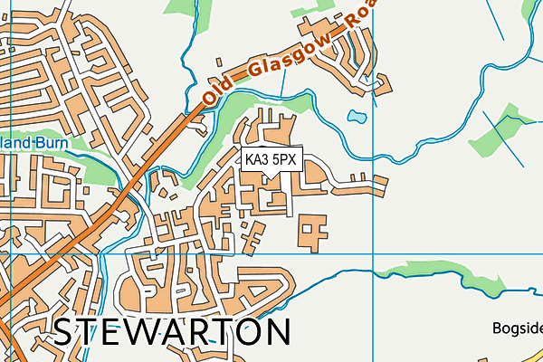 KA3 5PX map - OS VectorMap District (Ordnance Survey) KA3 5PX map - OS VectorMap District (Ordnance Survey)