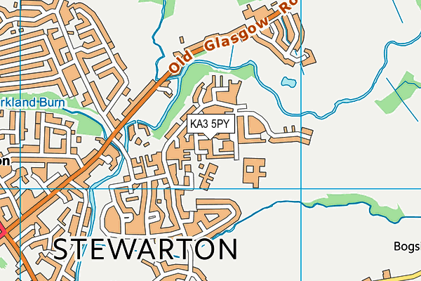 KA3 5PY map - OS VectorMap District (Ordnance Survey) KA3 5PY map - OS VectorMap District (Ordnance Survey)