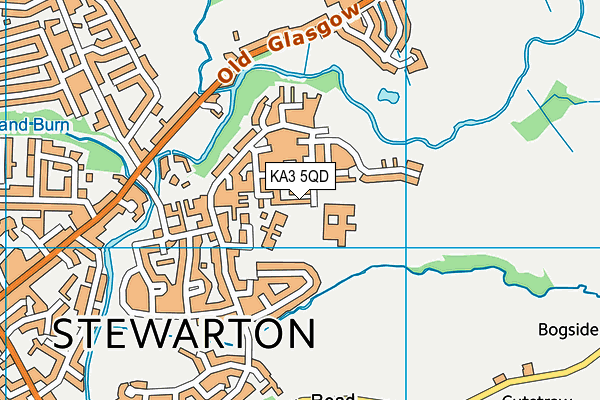 KA3 5QD map - OS VectorMap District (Ordnance Survey) KA3 5QD map - OS VectorMap District (Ordnance Survey)