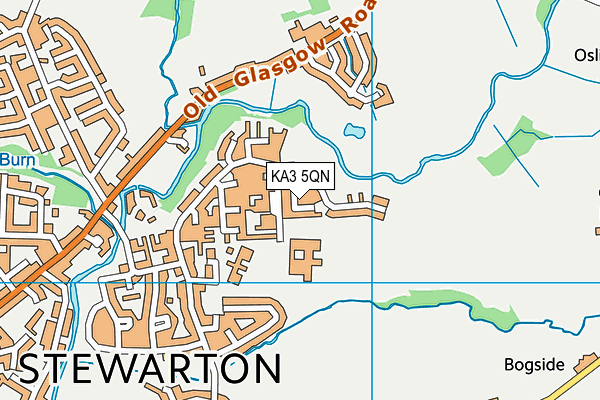 KA3 5QN map - OS VectorMap District (Ordnance Survey) KA3 5QN map - OS VectorMap District (Ordnance Survey)
