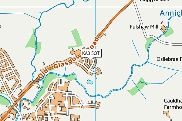 KA3 5QT map - OS VectorMap District (Ordnance Survey) KA3 5QT map - OS VectorMap District (Ordnance Survey)