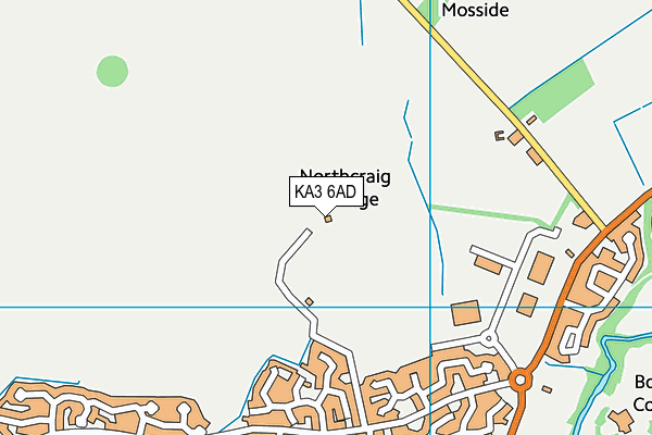 KA3 6AD map - OS VectorMap District (Ordnance Survey) KA3 6AD map - OS VectorMap District (Ordnance Survey)