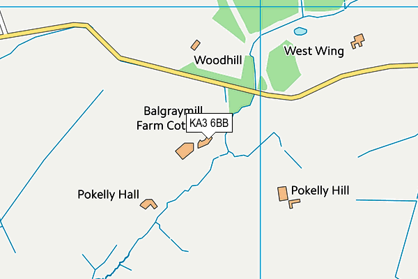 KA3 6BB map - OS VectorMap District (Ordnance Survey) KA3 6BB map - OS VectorMap District (Ordnance Survey)
